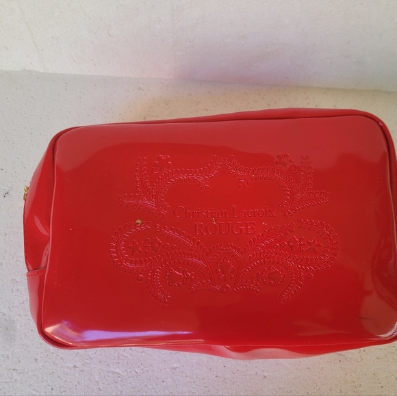 Sale! RARE! Christian Lacroix Designer Cosmetic Bag - Picture 1 of 9